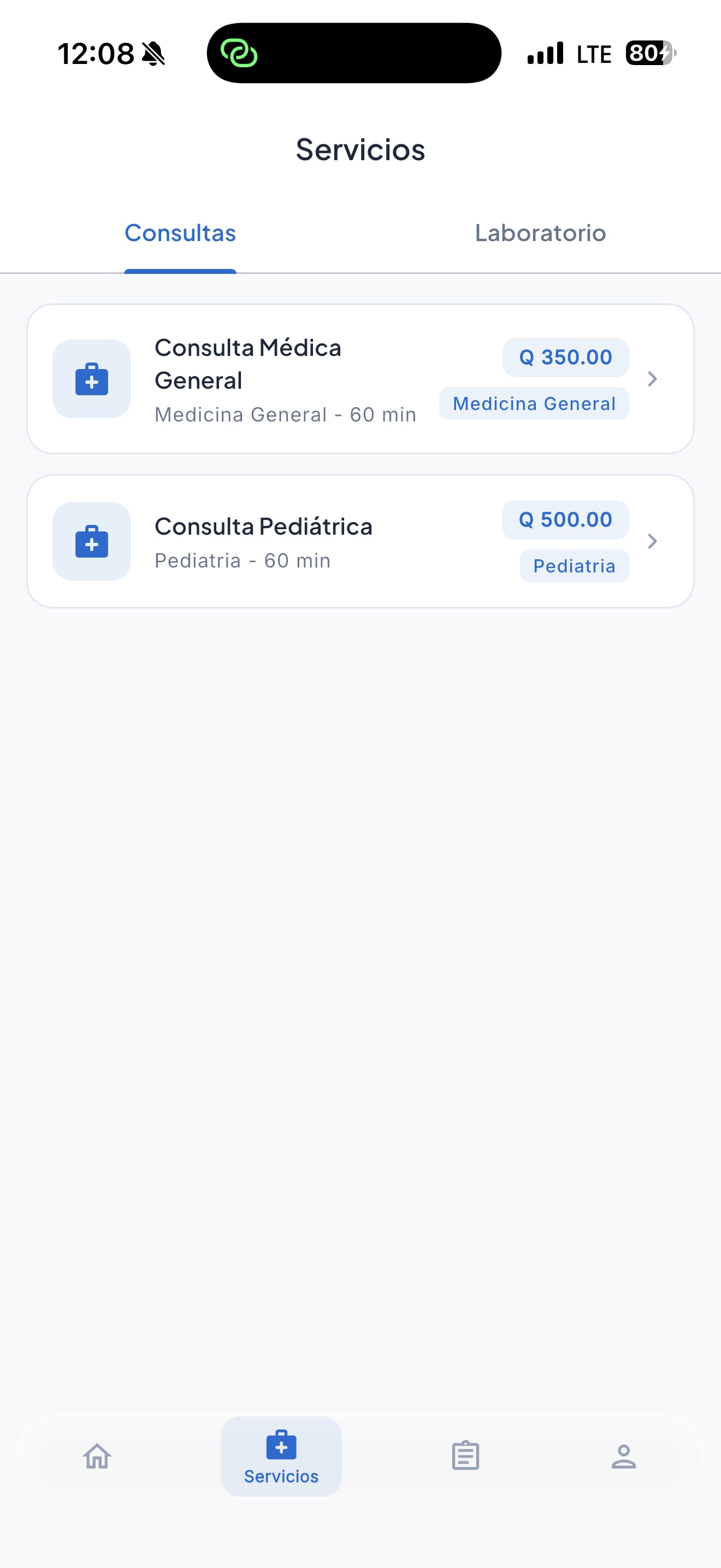 Ubymed - Catalogo de servicios medicos